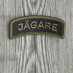 JÄGARE Sew On Patch Green/Black