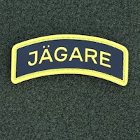 JÄGARE Hook PVC Patch Yellow/Black