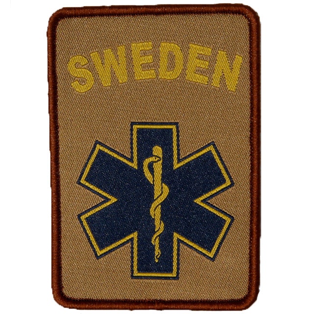 SWE MEDIC Desert Star Hook Patch.