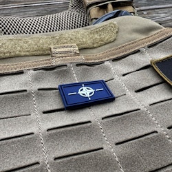 NATO Flag PVC Hook Patch Small