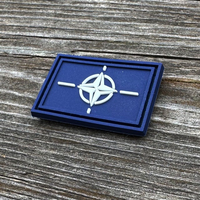 Buy NATO Flag PVC Hook Patch Small from TAC-UP GEAR