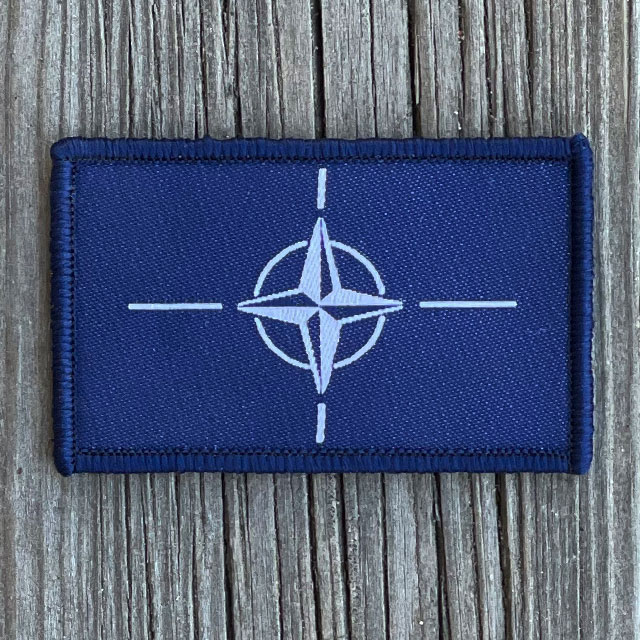 NATO Flag Hook Patch from TAC-UP GEAR