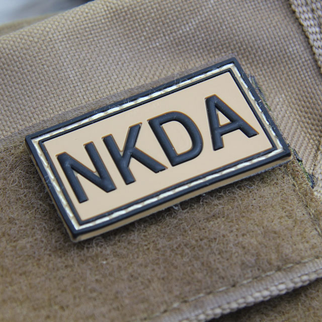 NKDA Desert Hook PVC Patch.