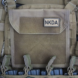 NKDA Tan PVC Patch