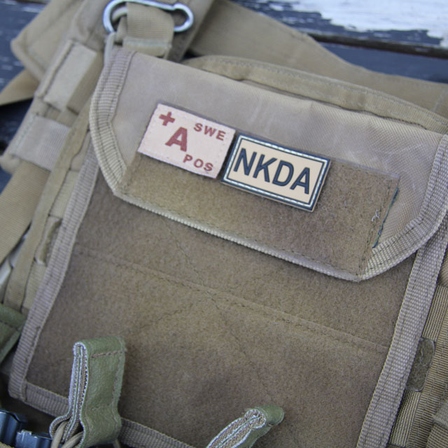 NKDA Desert Hook PVC Patch.