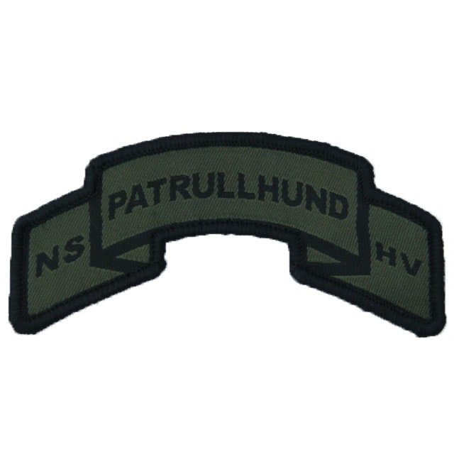 Patrullhund Hook Scroll Patch.