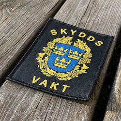 Skyddsvakt tygmärke kardborre