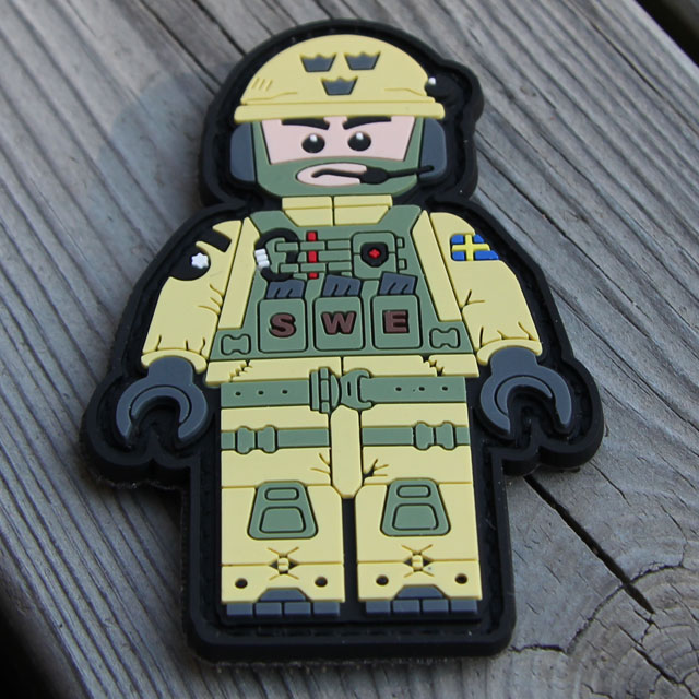 Product photo of a SWE SOG PVC Figur Patch.