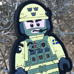 SWE SOG PVC Figur Patch