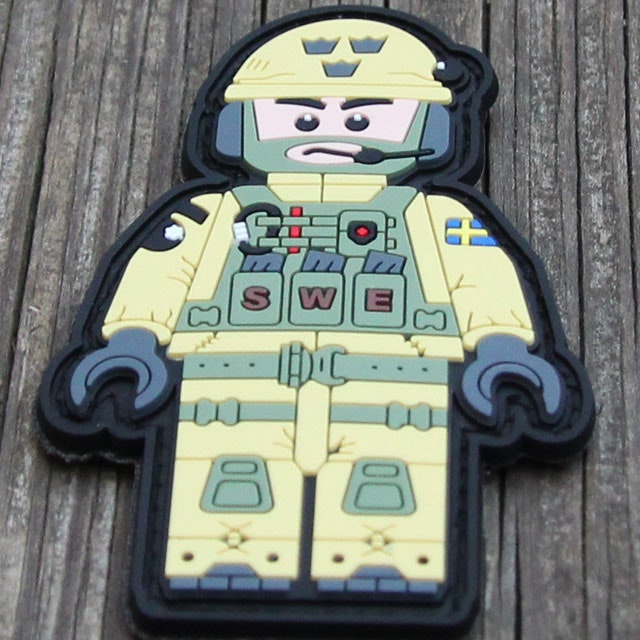 SWE SOG PVC Figur Patch