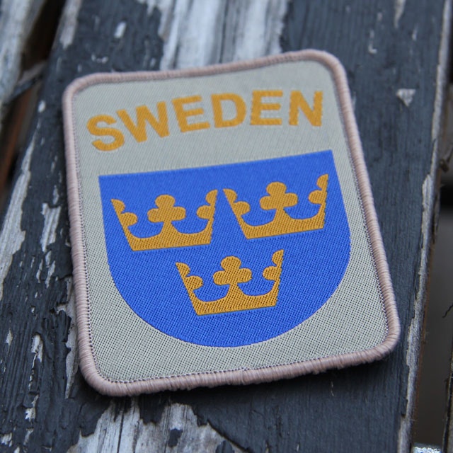 Outdoor product picture of a Sweden hook Patch Desert.