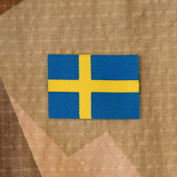 Sweden Flag Sew-On Arm Patch