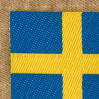 Sweden Flag Sew-On Arm Patch