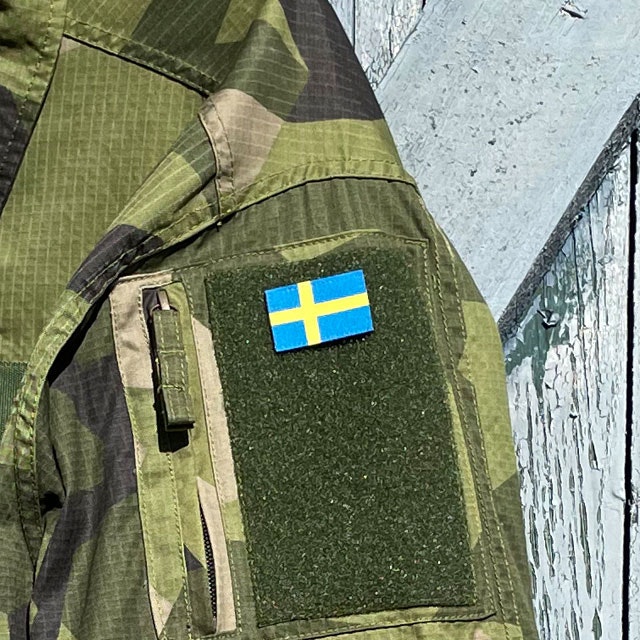 Sweden Flag Hook Patch Arm