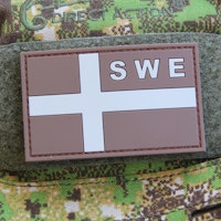 Sweden Flag OPS PVC Sand Grey Patch