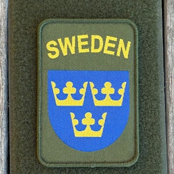 Sweden Hook Patch Green