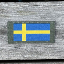 Sweden Long Flag Green Patch