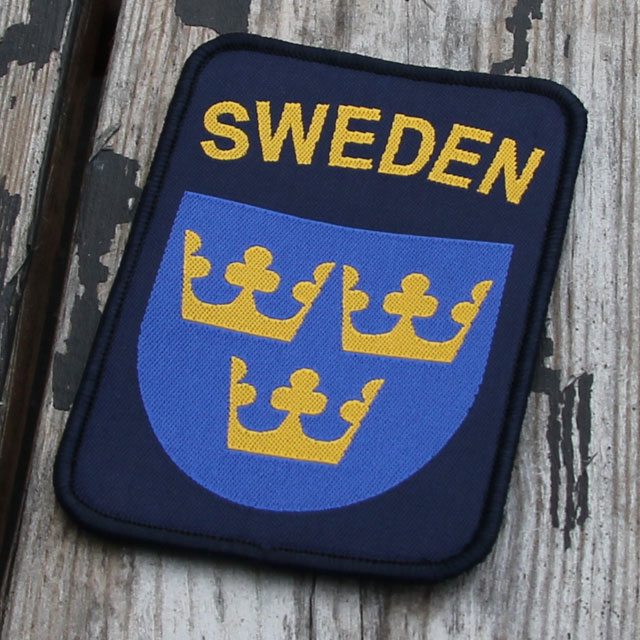 Sweden Hook Patch Navy Blue.