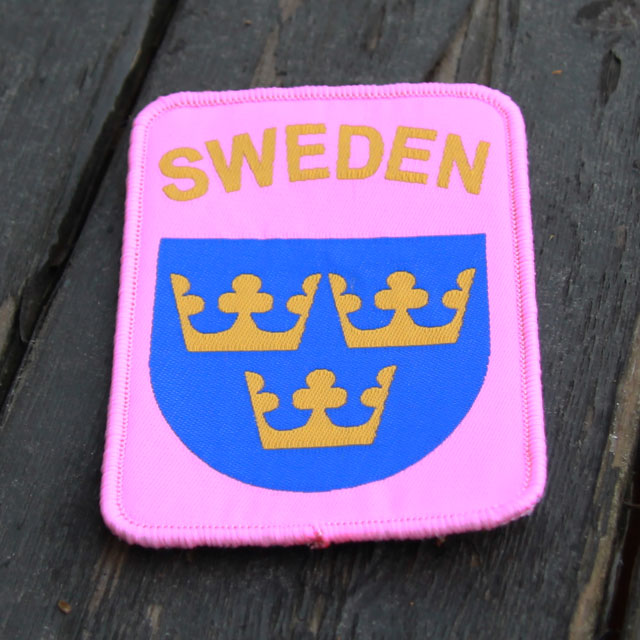 Sweden Pink Patch.