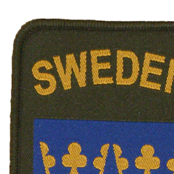 Sweden Sew-On Patch Green