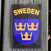 Sticker Sweden Black