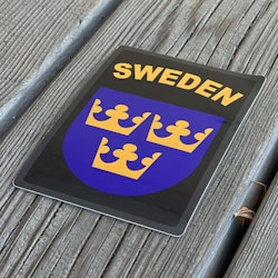 Sticker Sweden Black