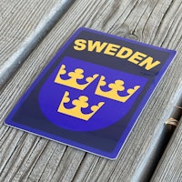Sticker Sweden Navy Blue