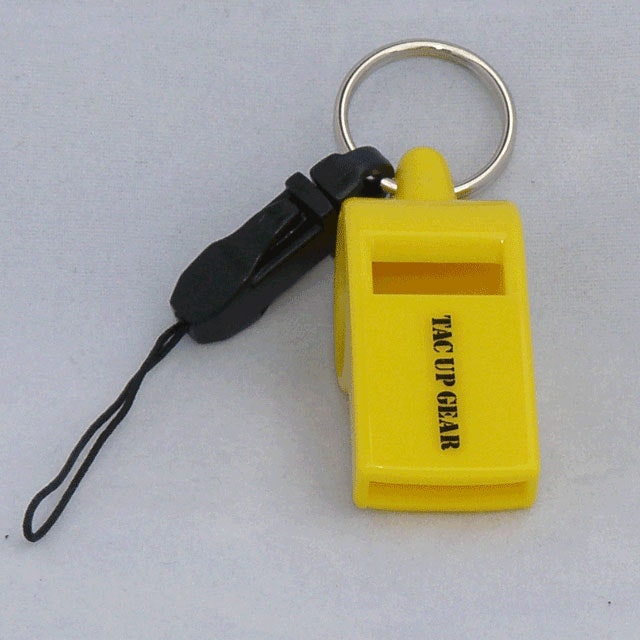 A product picture Whistle H.E.L.P with logo text.