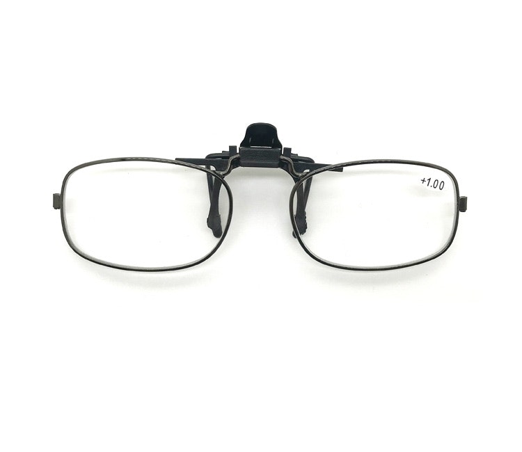 Läsglasögon, Förstoringsglas, Magnifier clip on, flip up +1.5 - +3.0