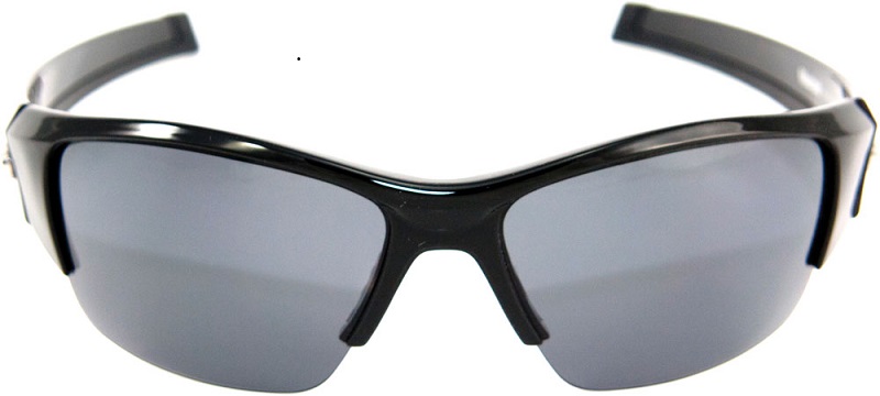 Mustad solglasögon, polariserande