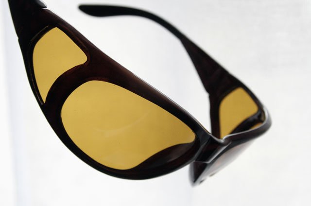 Solglasögon, gula, polariserande