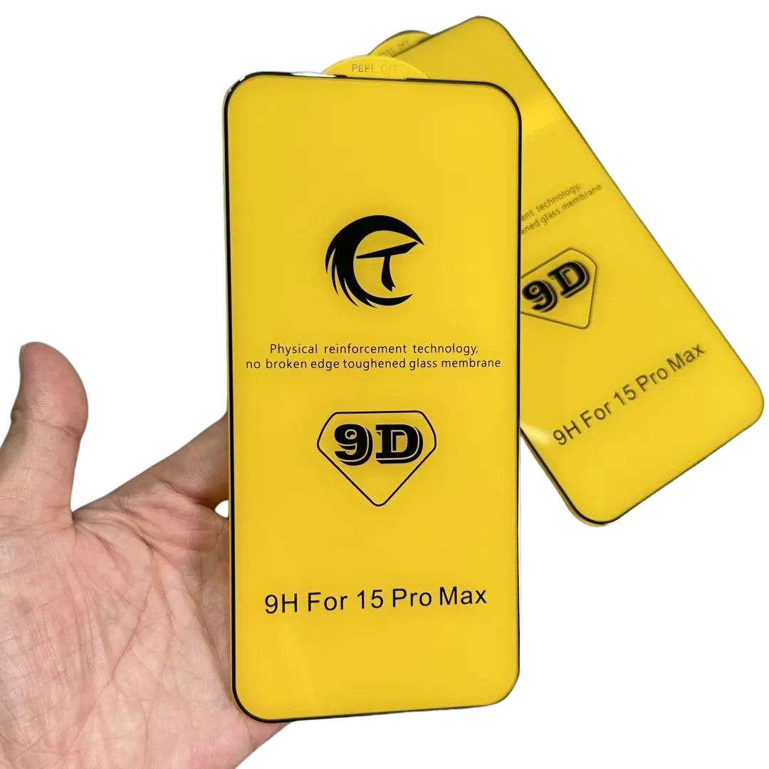 Full cover tempered glass for iPhone 15 Pro Max