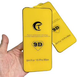 Full cover tempered glass for iPhone 15 Pro Max