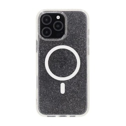 iPhone 16 Pro Max Rv Skal TPU med MagSafe - Glitter Vit