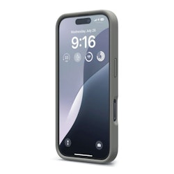 iPhone 16 Pro Mobilskal Silikon Rv - Grå