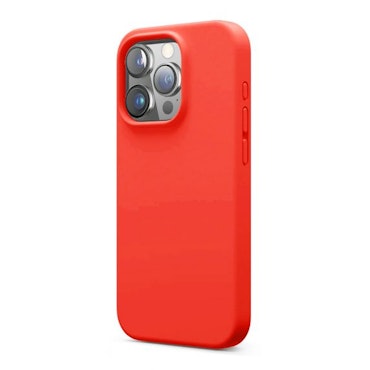 iPhone 16 Pro Mobilskal Silikon Rv - Röd