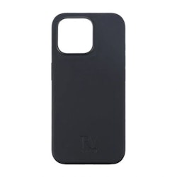 iPhone 15 Pro Mobilskal Silikon Rv - Svart