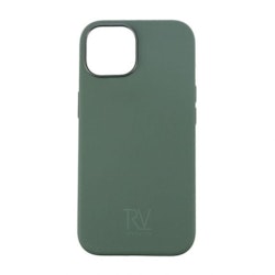 iPhone 15 Silikonskal Rv MagSafe - Grön