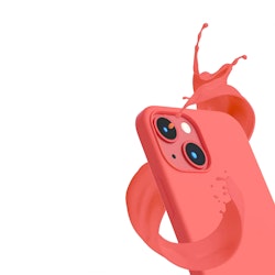 iPhone 14 Rv Silikonskal med MagSafe – Rosa