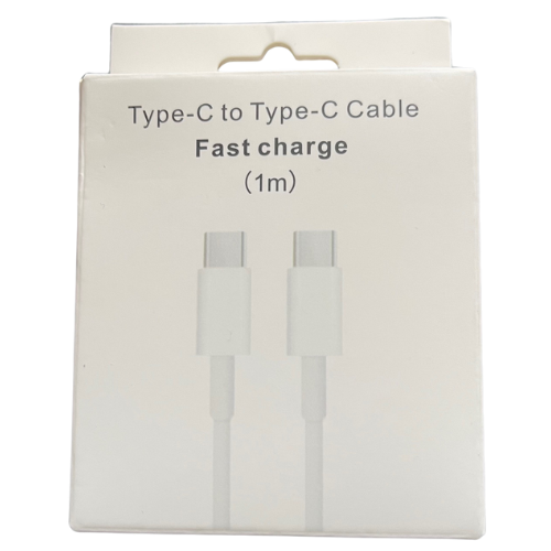 USB-C till USB-C-kabel, 1 meter