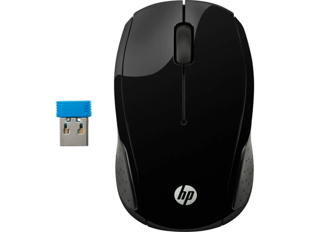 HP 200 Trådlös Mus – Svart