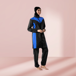 Täckande baddräkt med hijab