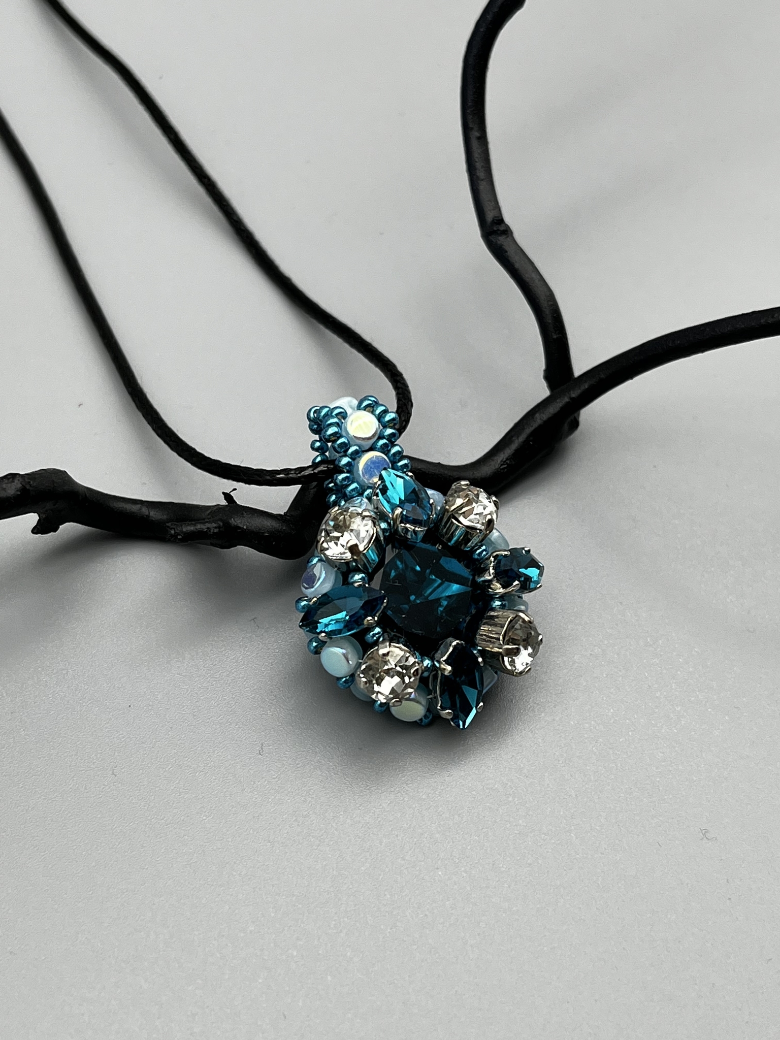 Hänge blomma blå/crystal