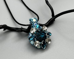 Hänge blomma blå/crystal