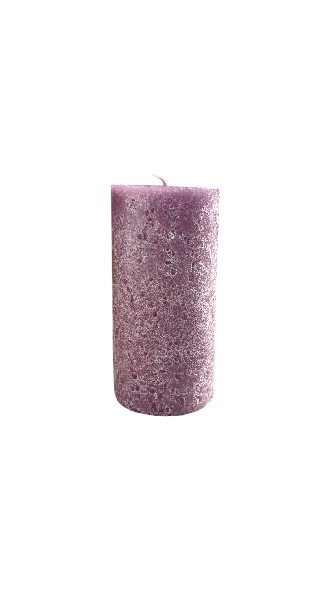 BLOCKLJUS LILA H 14 D 6,8 CM