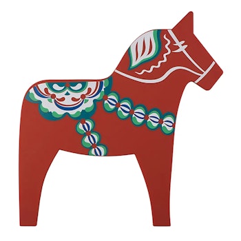 Grytunderlägg Dalahäst
