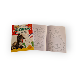 Målarbok Dinosauier