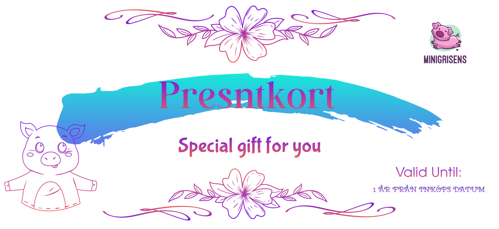 Presentkort MiniGrisens