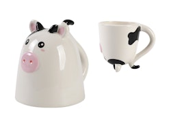 Ceramic Mug Up & Down COW