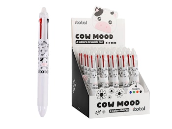 4 in 1 Erasable Pen COW